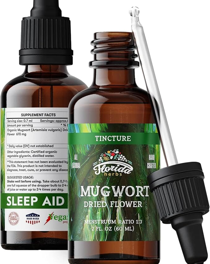 Mugwort Extract Liquid Drops –  2 Fl Oz - Florida Herbs product image