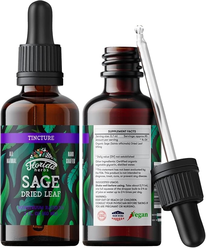 Sage Extract 2 oz - Florida Herbs product image