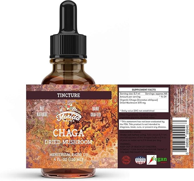 Chaga Tincture - Florida Herbs product image