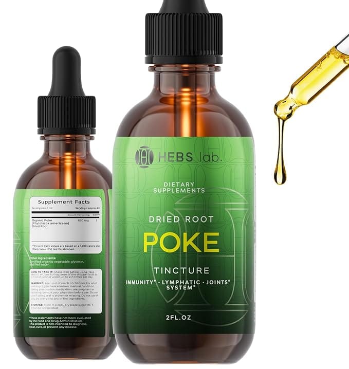 Poke Root Extract 2 oz - Hebs Lab product image